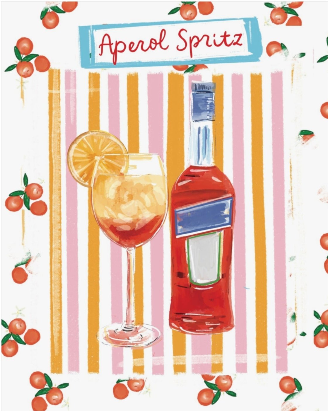 APEROL SPRITZ - Art Print