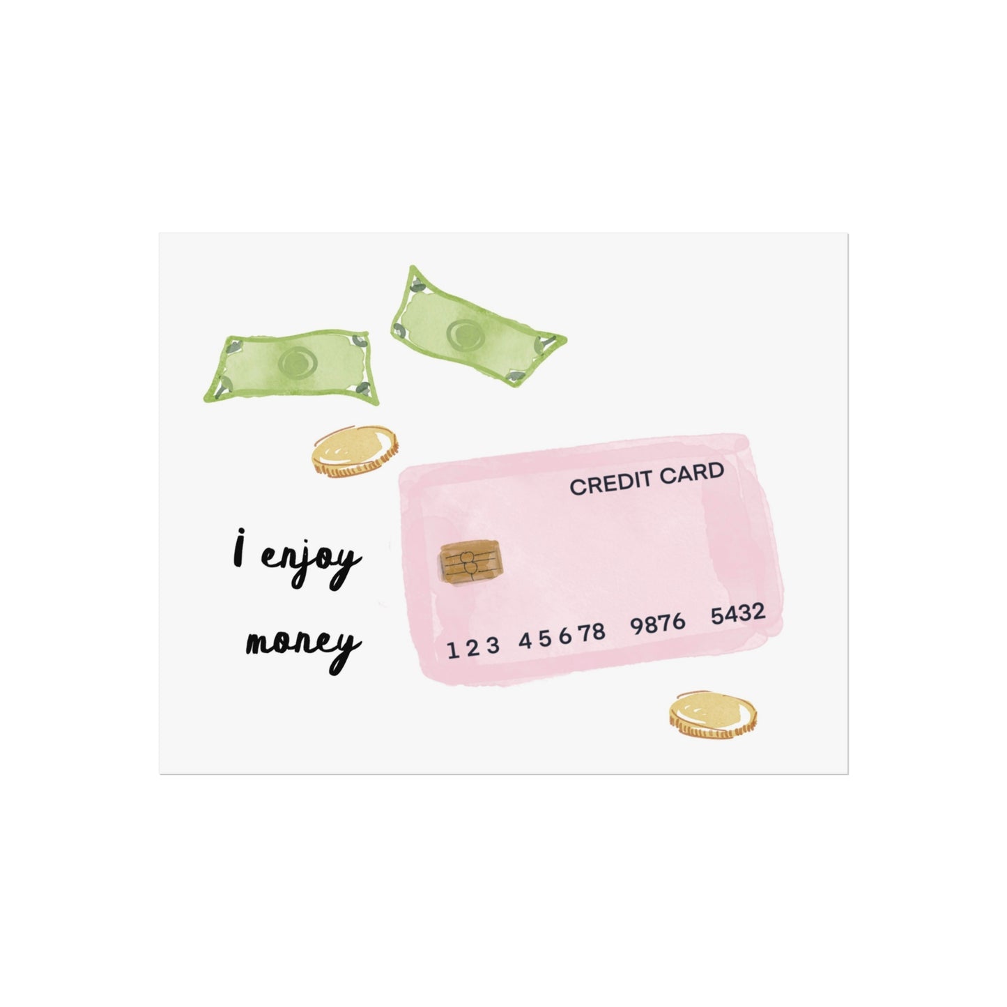MANIFESTING MONEY- Art Print