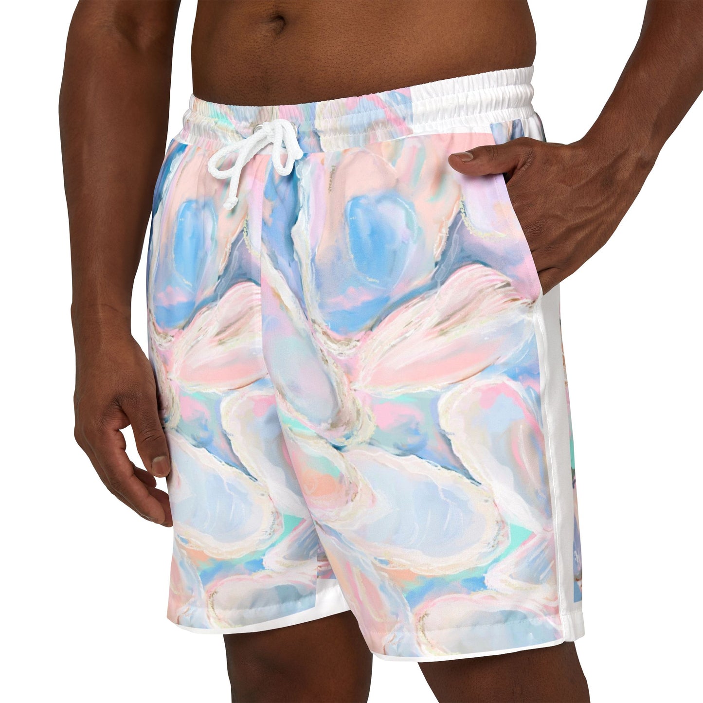 Rebecca Illustrated for Men Oyster Swim Shorts