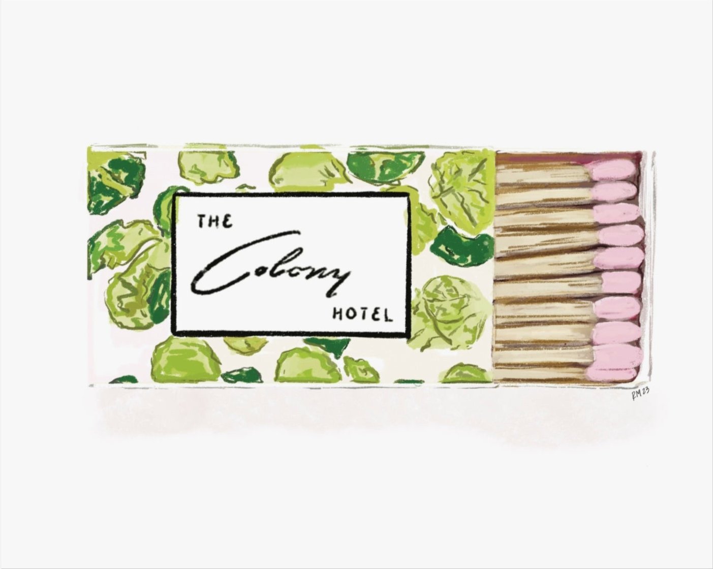 THE COLONY MATCHES - Art Print