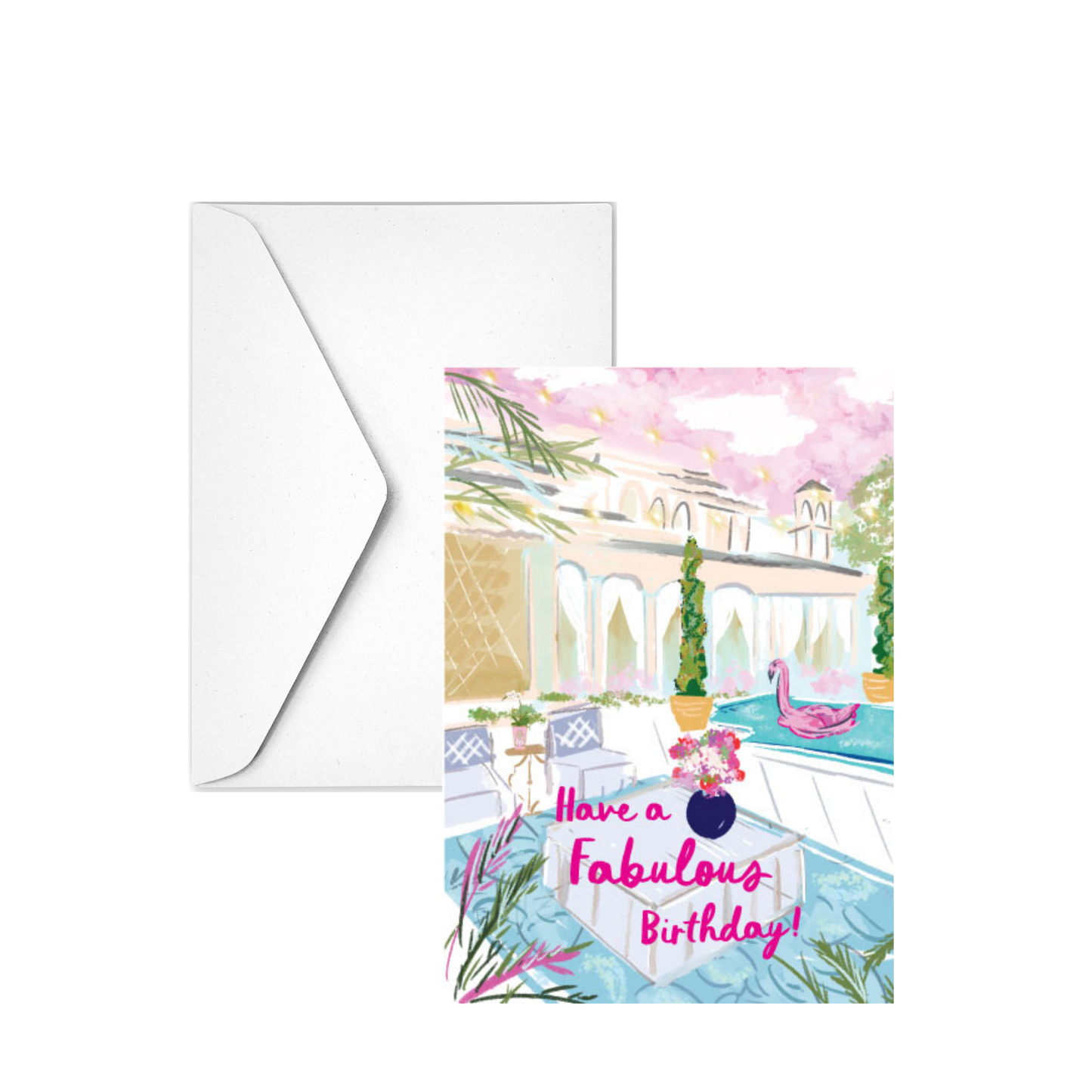 FABULOUS BIRTHDAY - Note Card