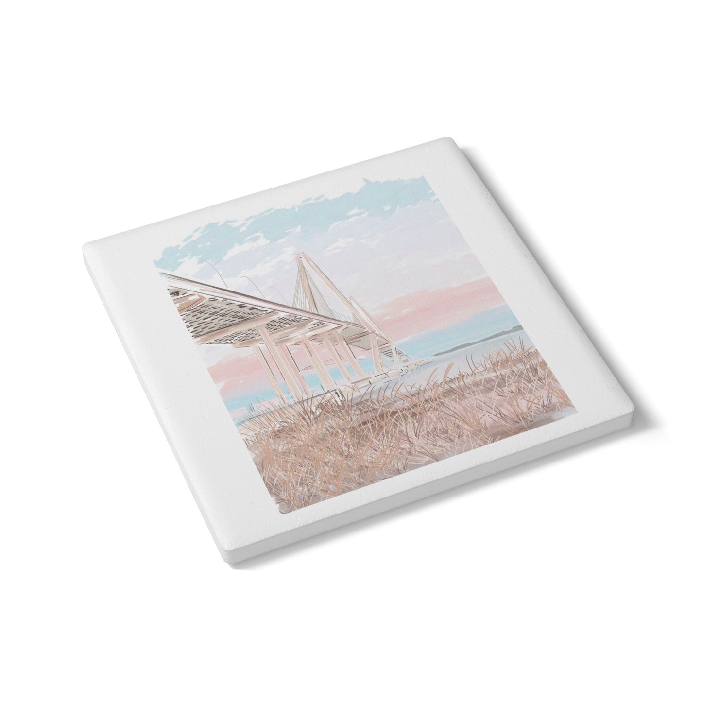 COTTON CANDY RAVENEL - Ceramic Coaster