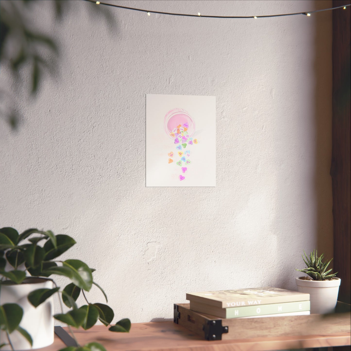 VALENTINE'S CANDY - Art Print