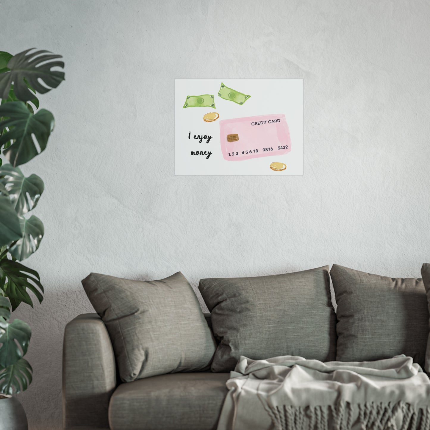 MANIFESTING MONEY- Art Print
