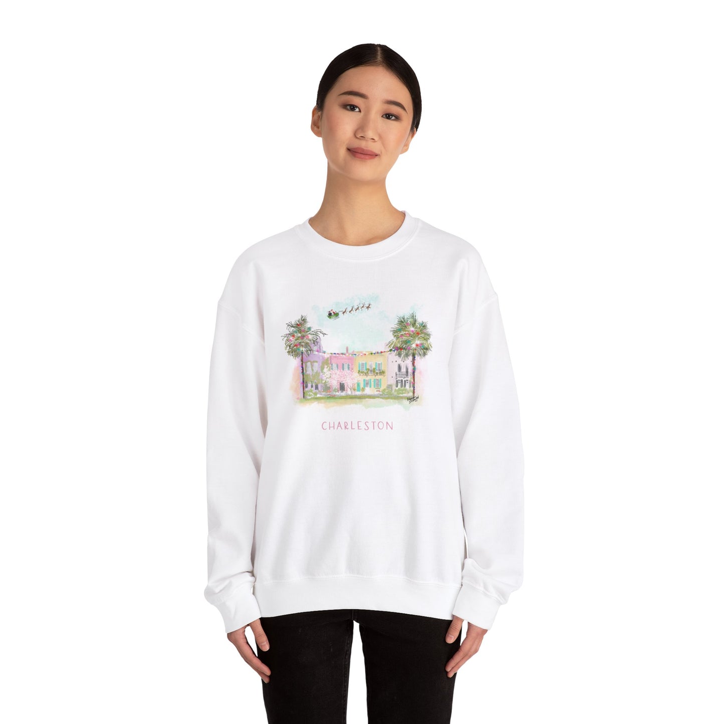RAINBOW ROW CHRISTMAS - Crewneck