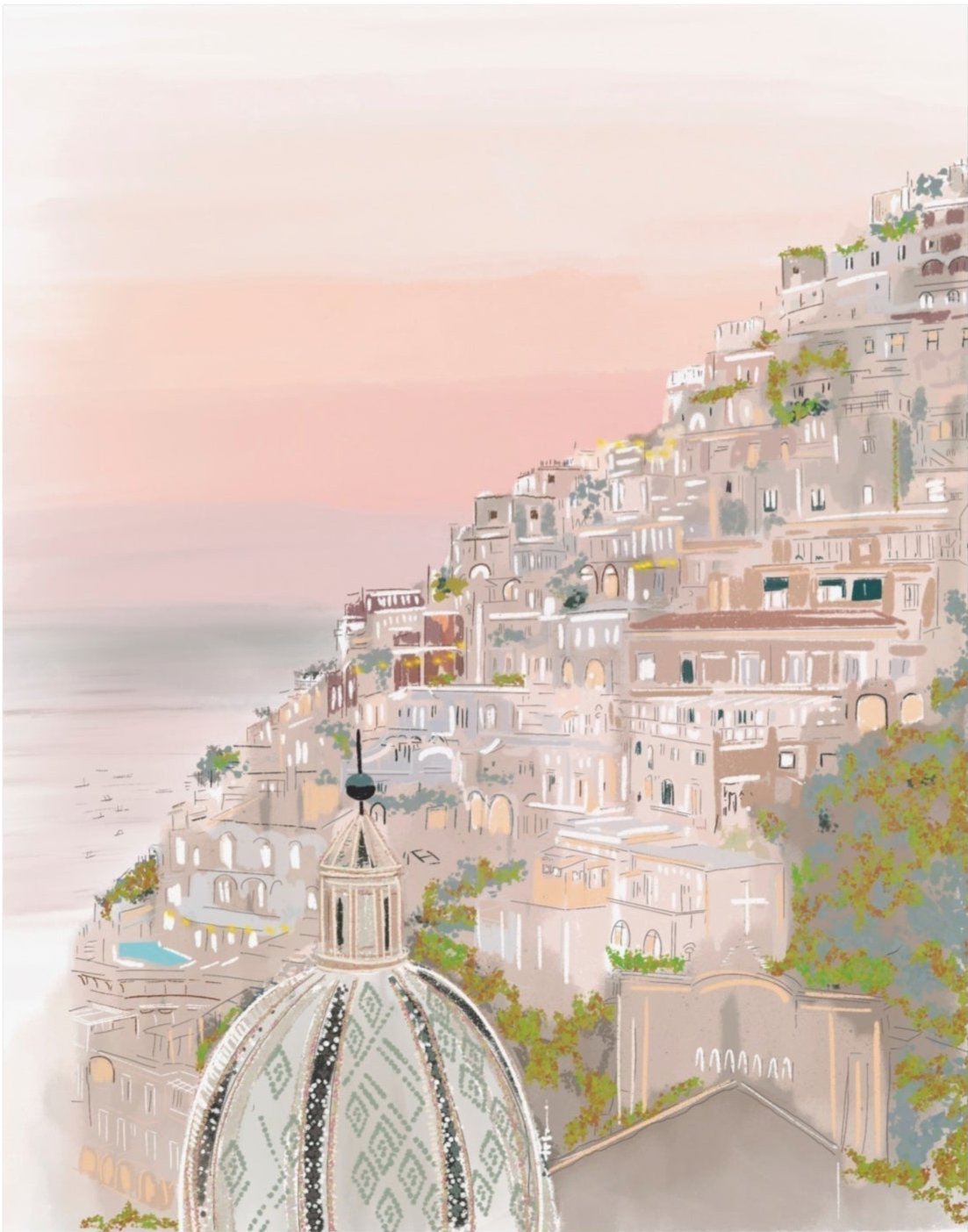 POSITANO, ITALY - Art Print