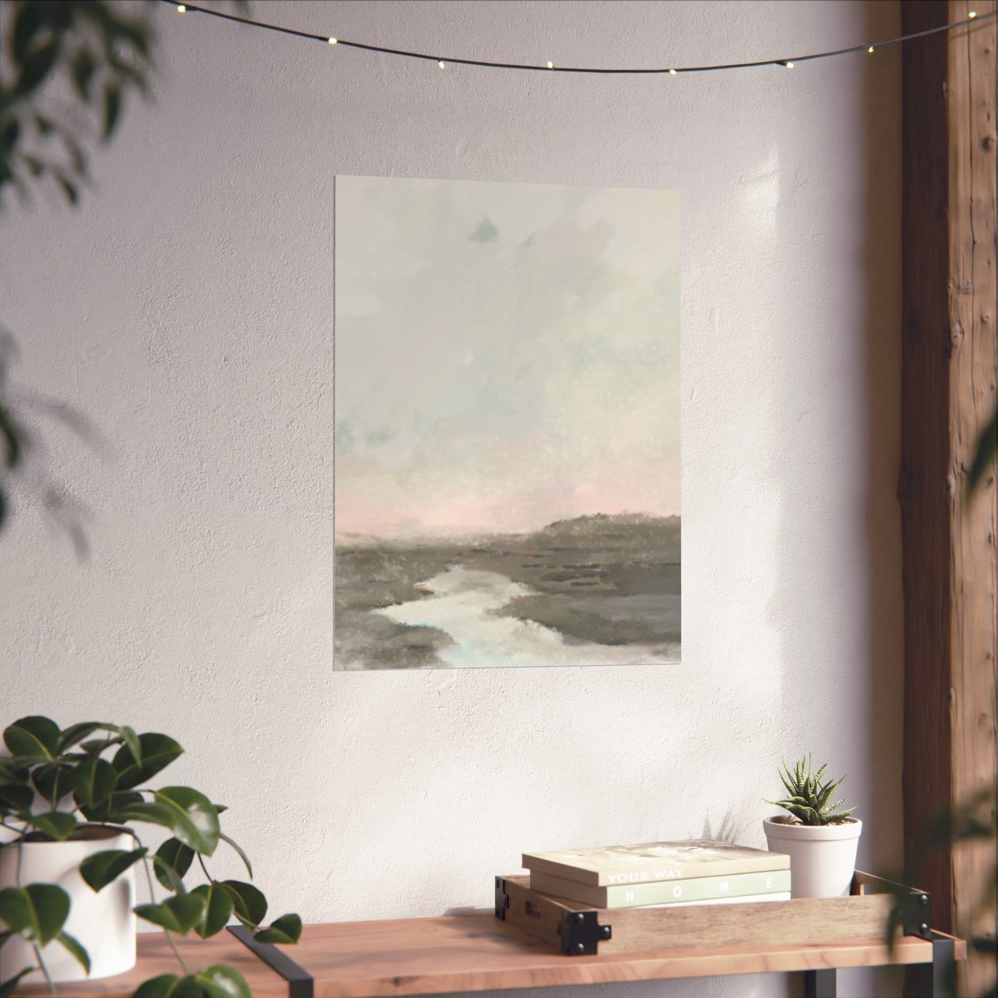 MARSH GOLDEN HOUR - Art Print