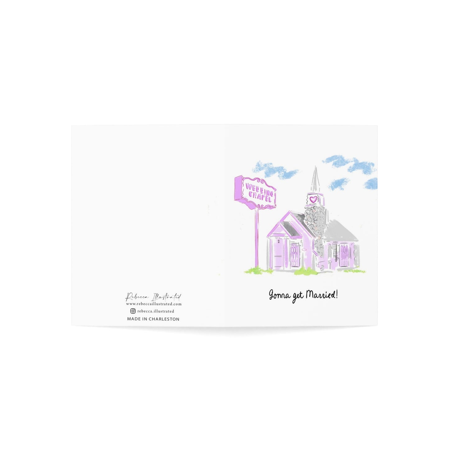 GONNA GET MARRIED CARD - Note Card