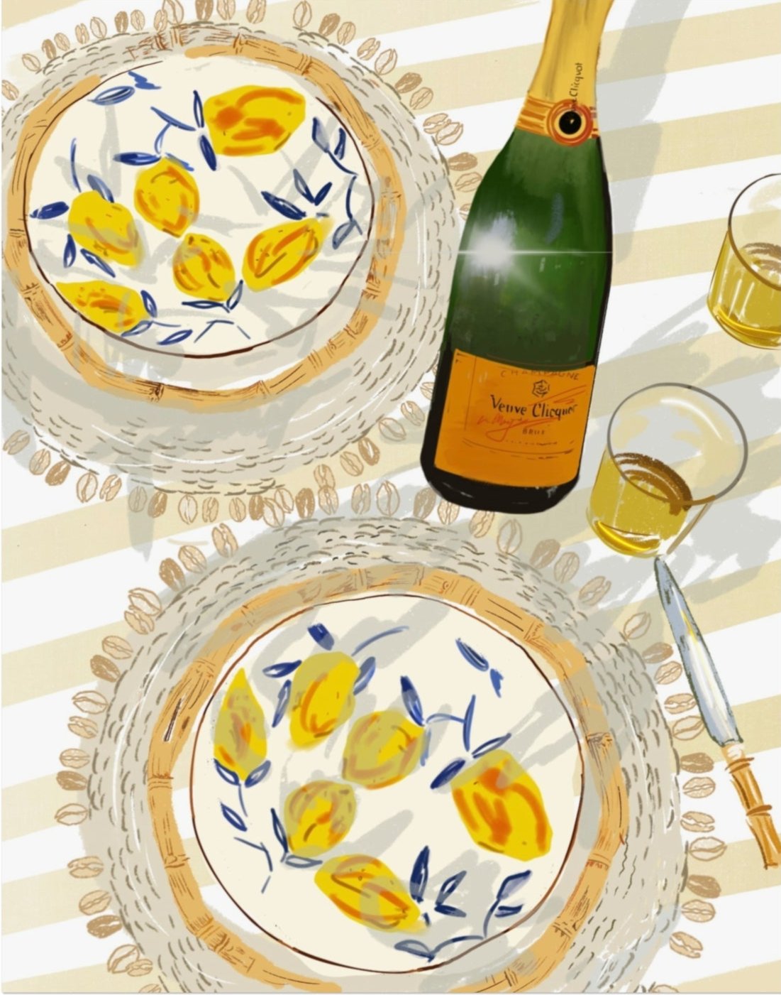 LEMON CLIQ - Art Print