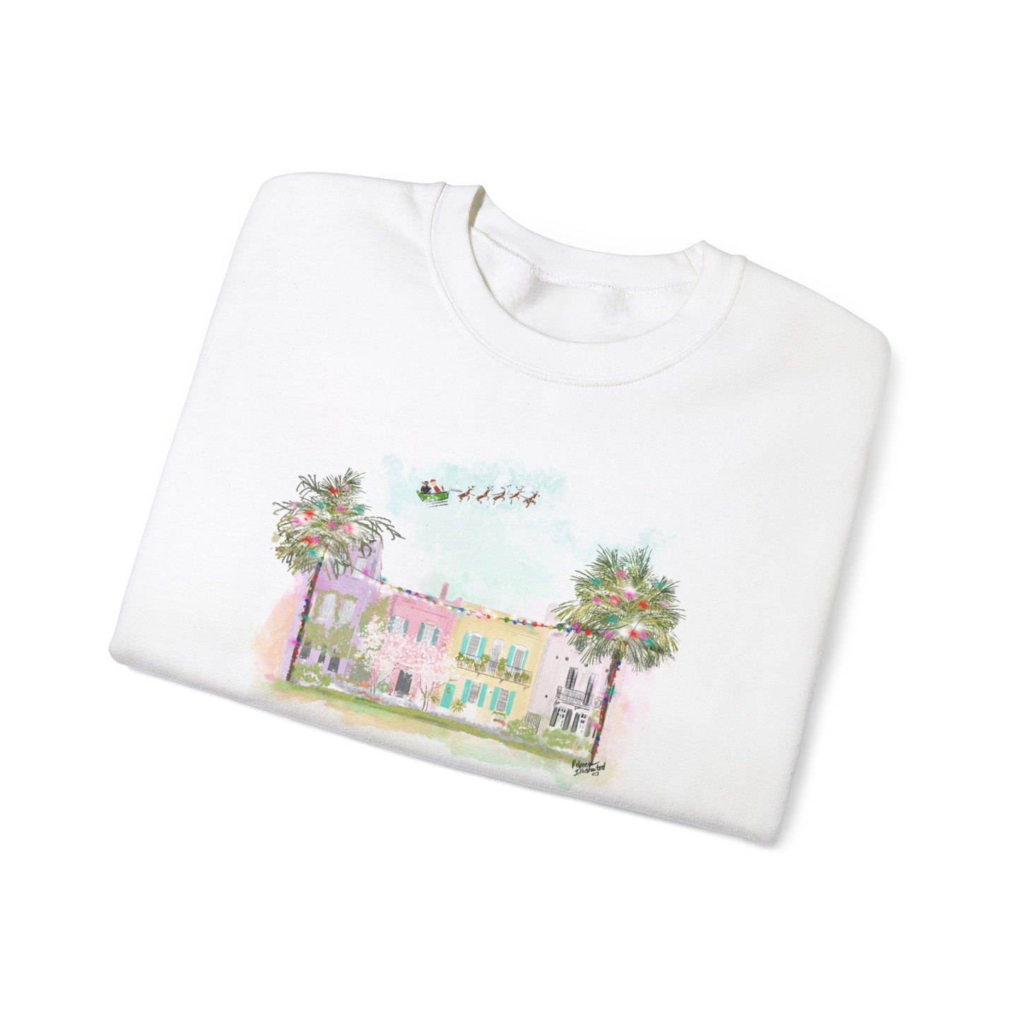 RAINBOW ROW CHRISTMAS - Crewneck