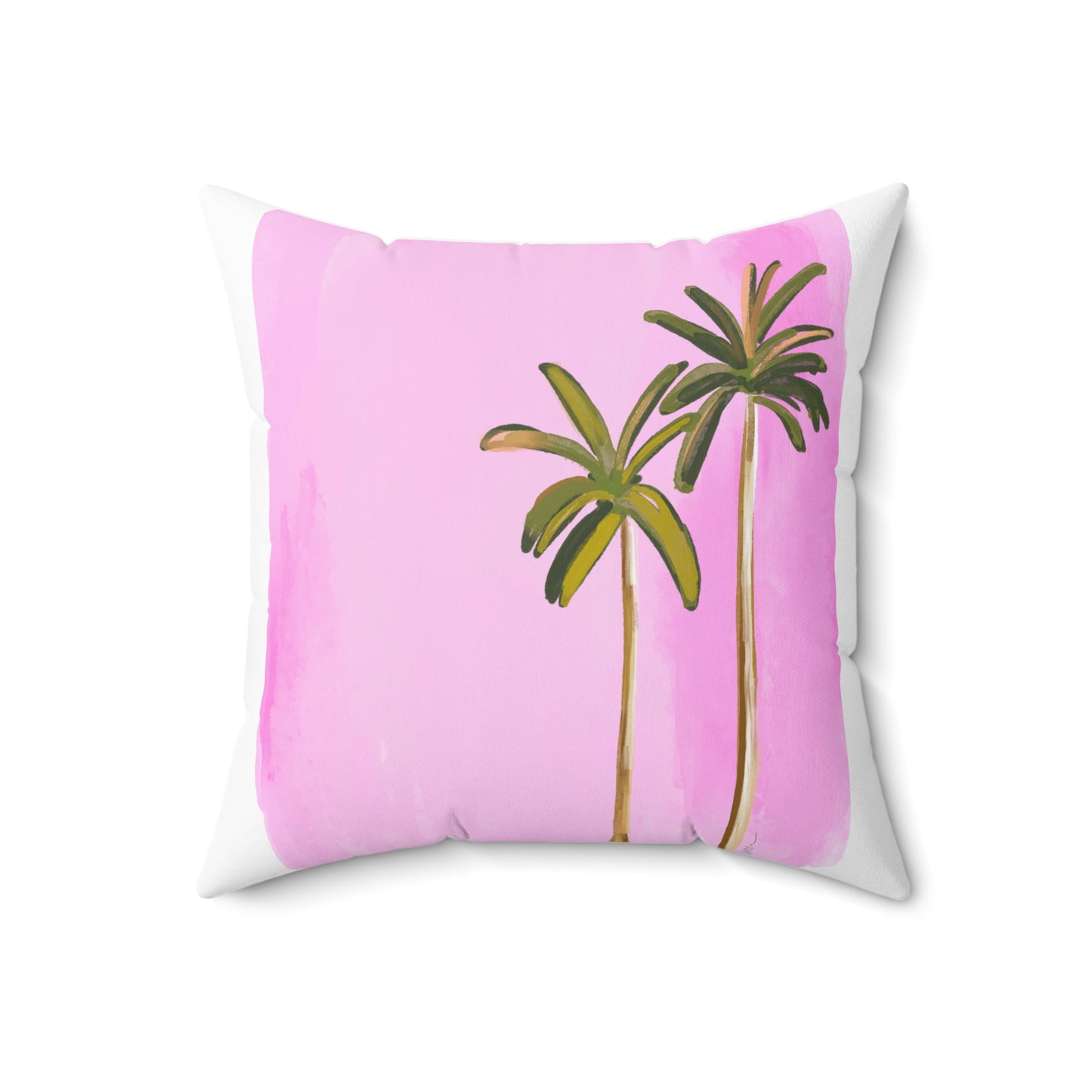PINK PALMS - Pillow