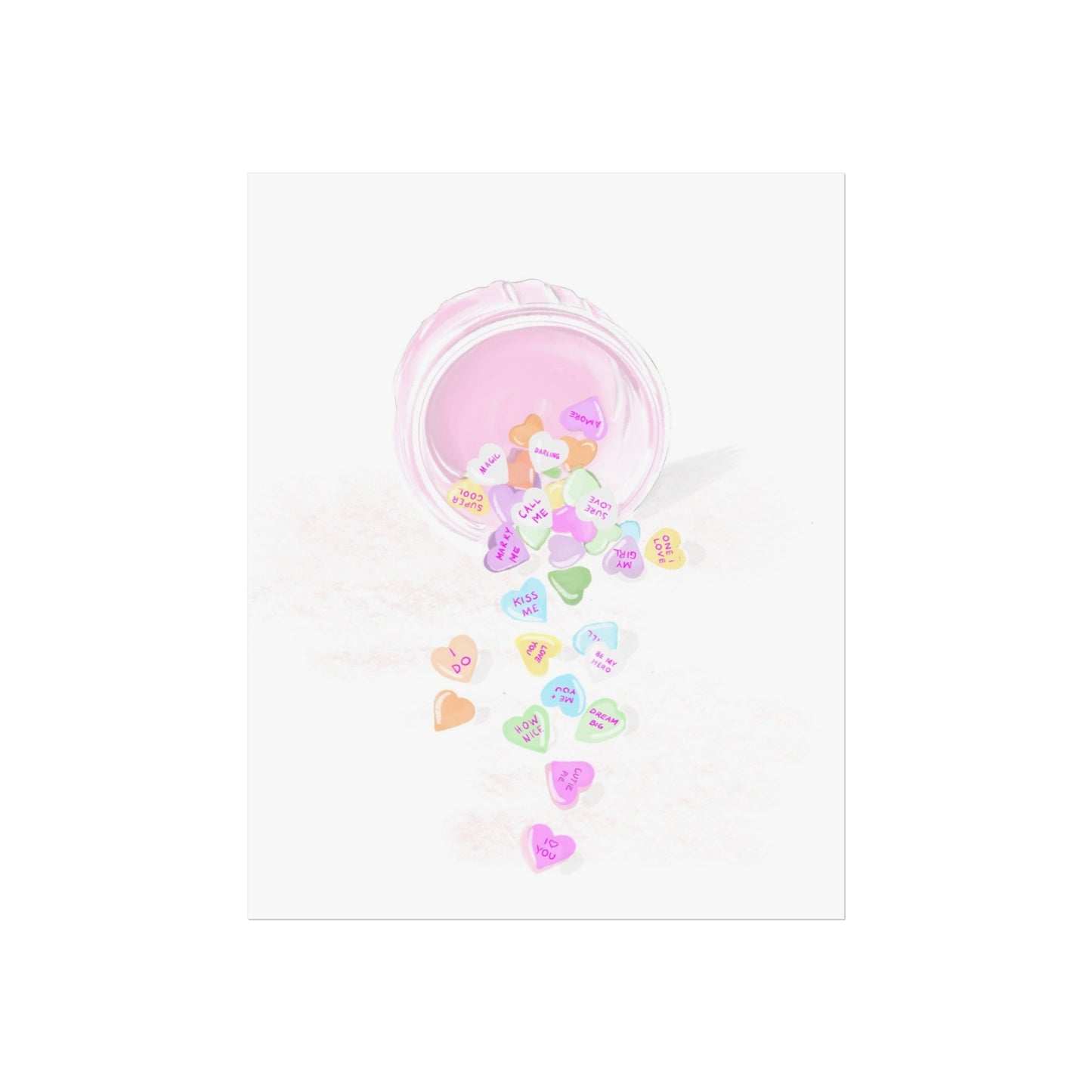 VALENTINE'S CANDY - Art Print