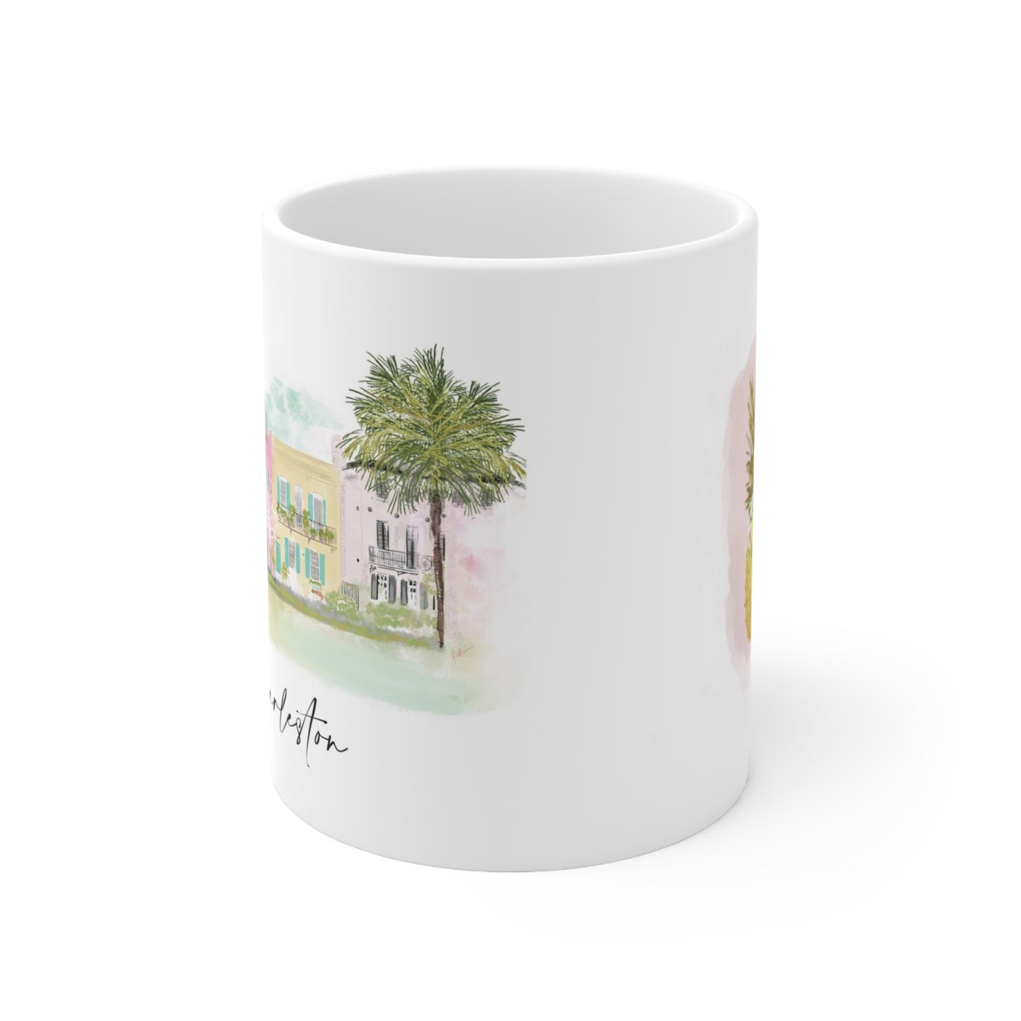 RAINBOW ROW & PINEAPPLE - Mug