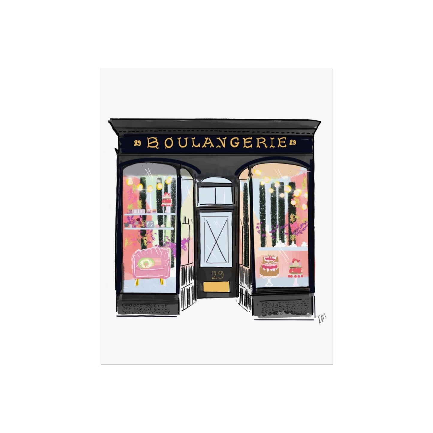29 BOULANGDE - Art Print