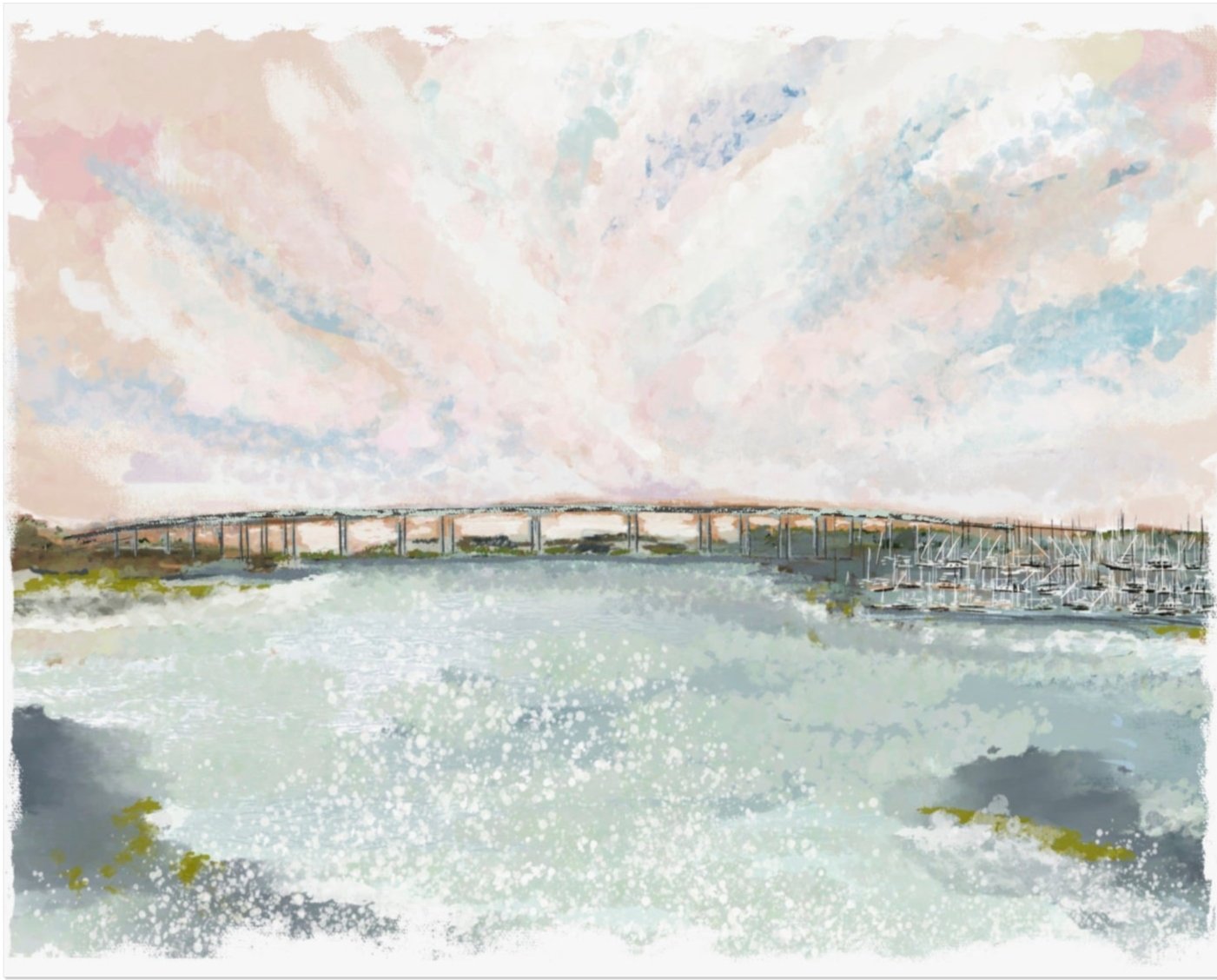STONO RIVER BRIDGE - Art Print
