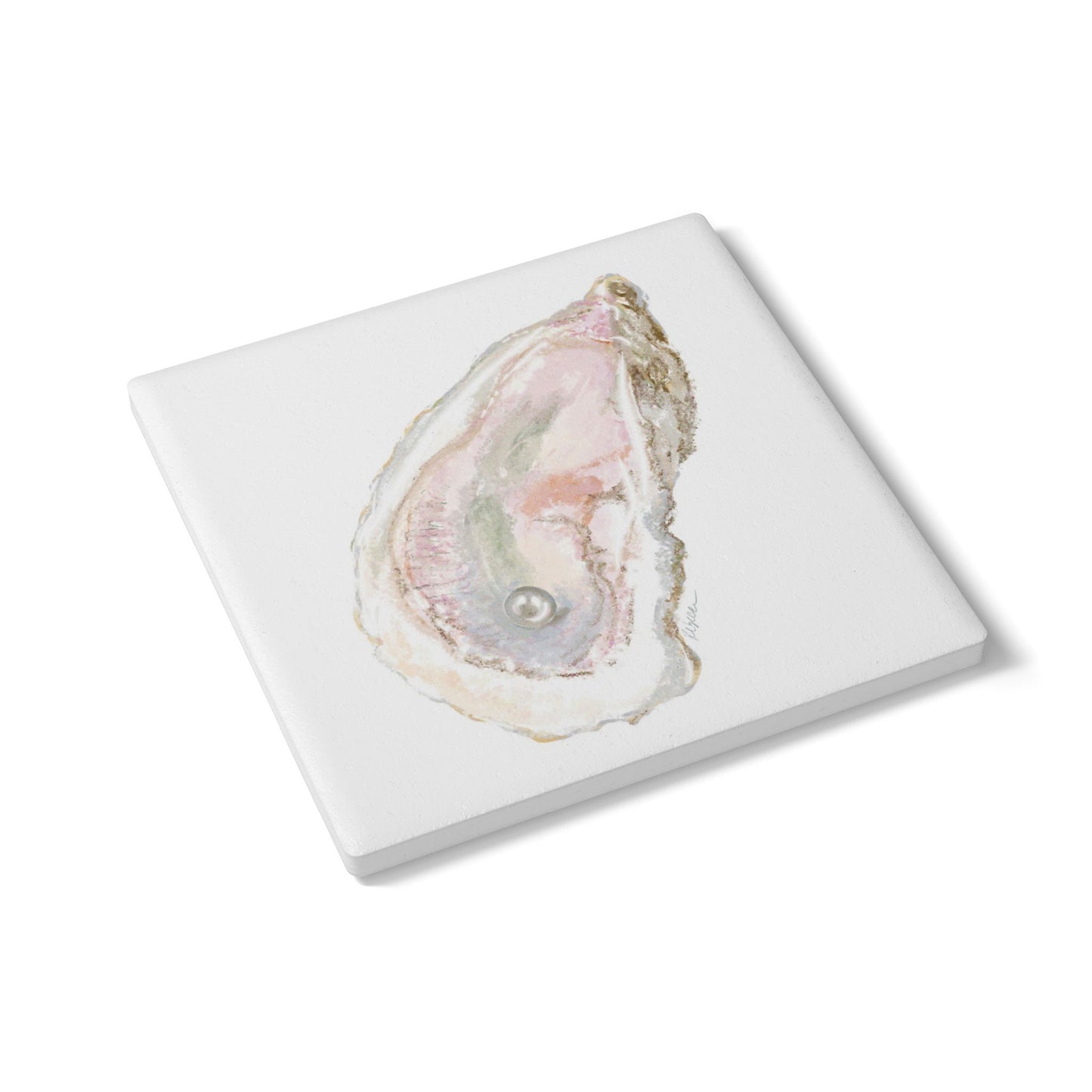 SINGLE OYSTER - Ceramic Coaster