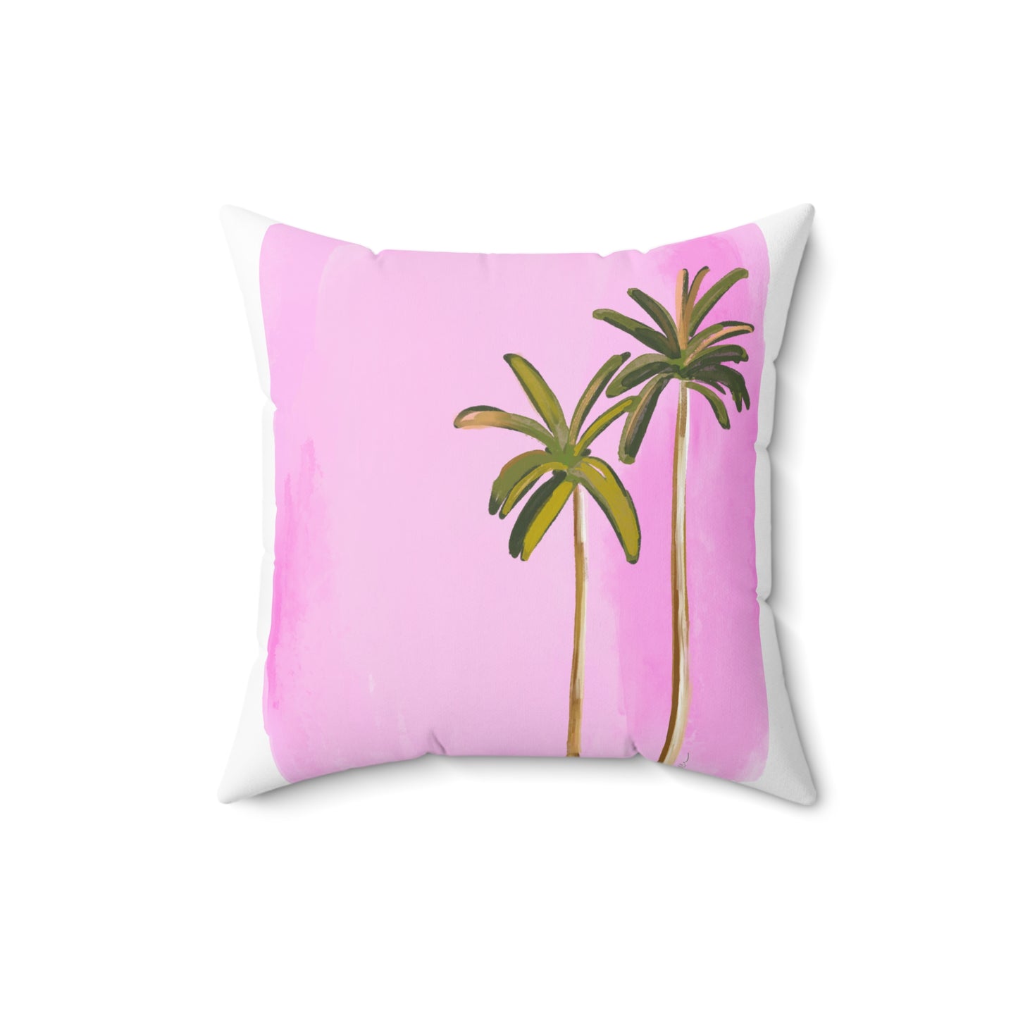 PINK PALMS - Pillow