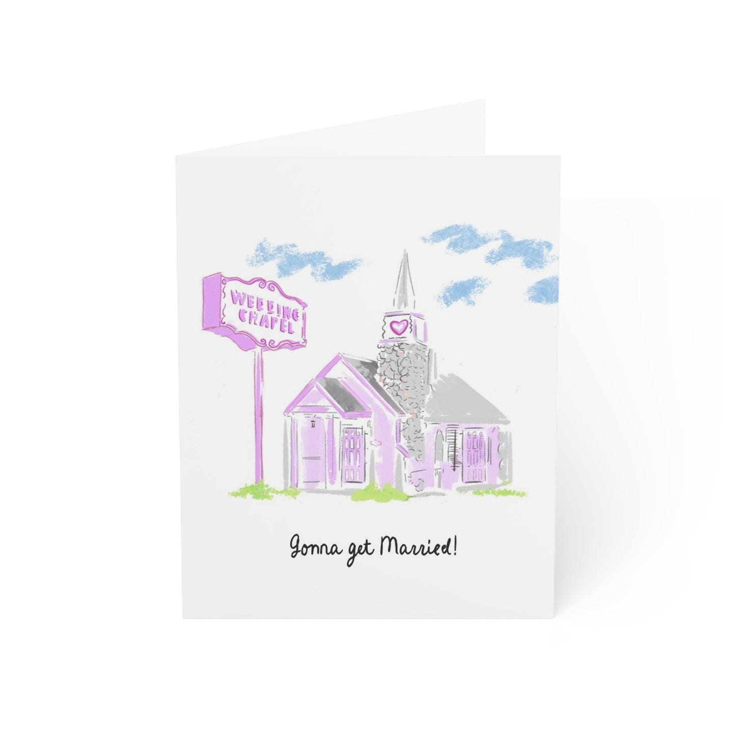 GONNA GET MARRIED CARD - Note Card