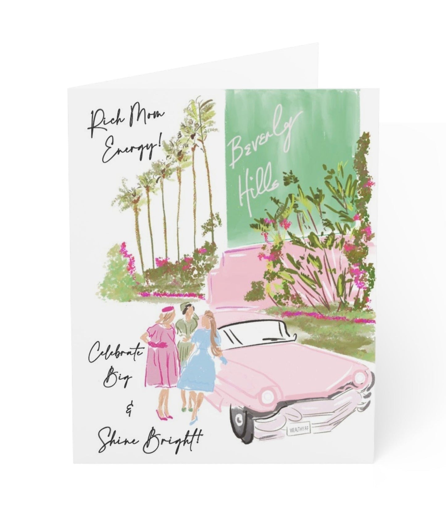 RICH MOM ENERGY CARD - Note Card