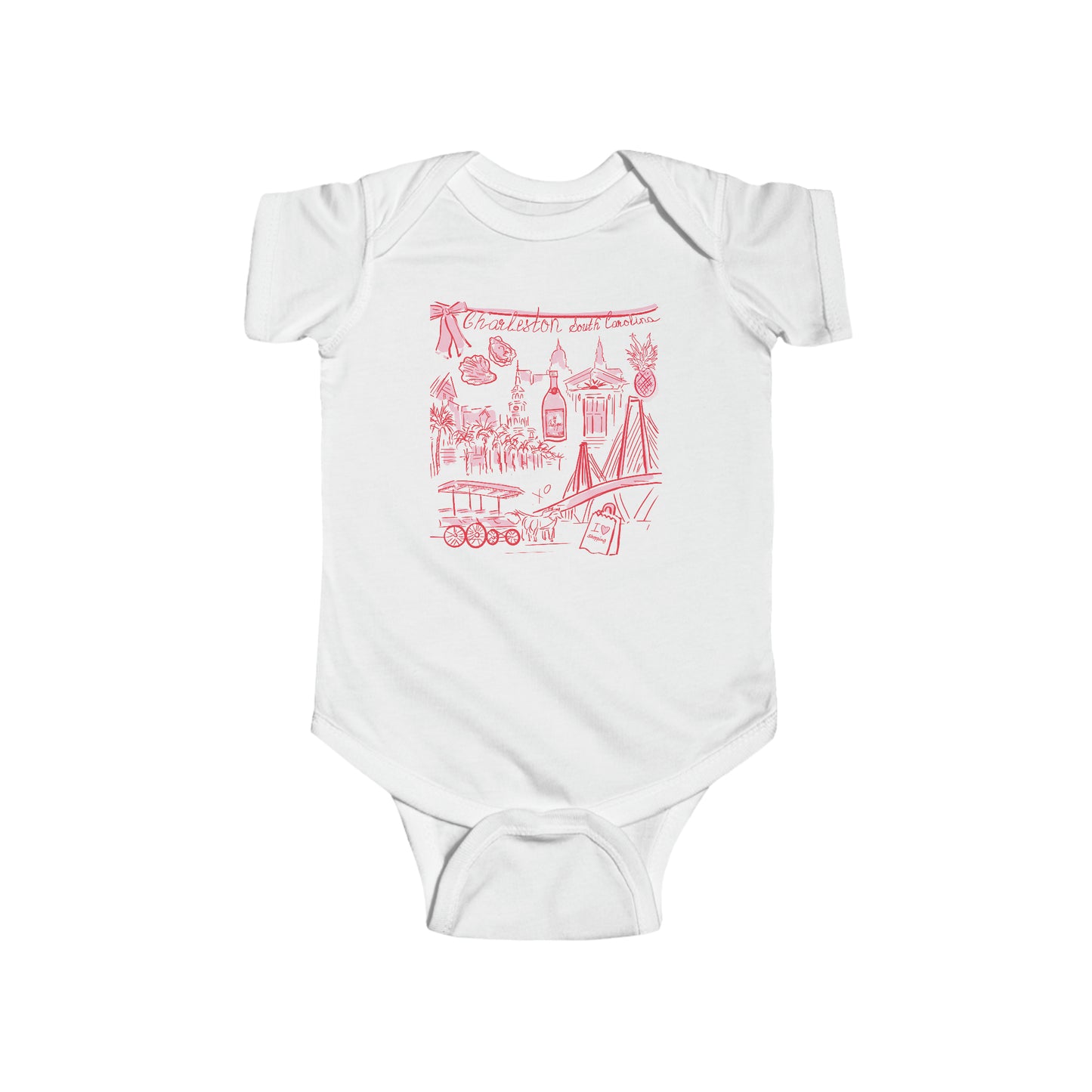 Charleston Baby! Infant Jersey Bodysuit