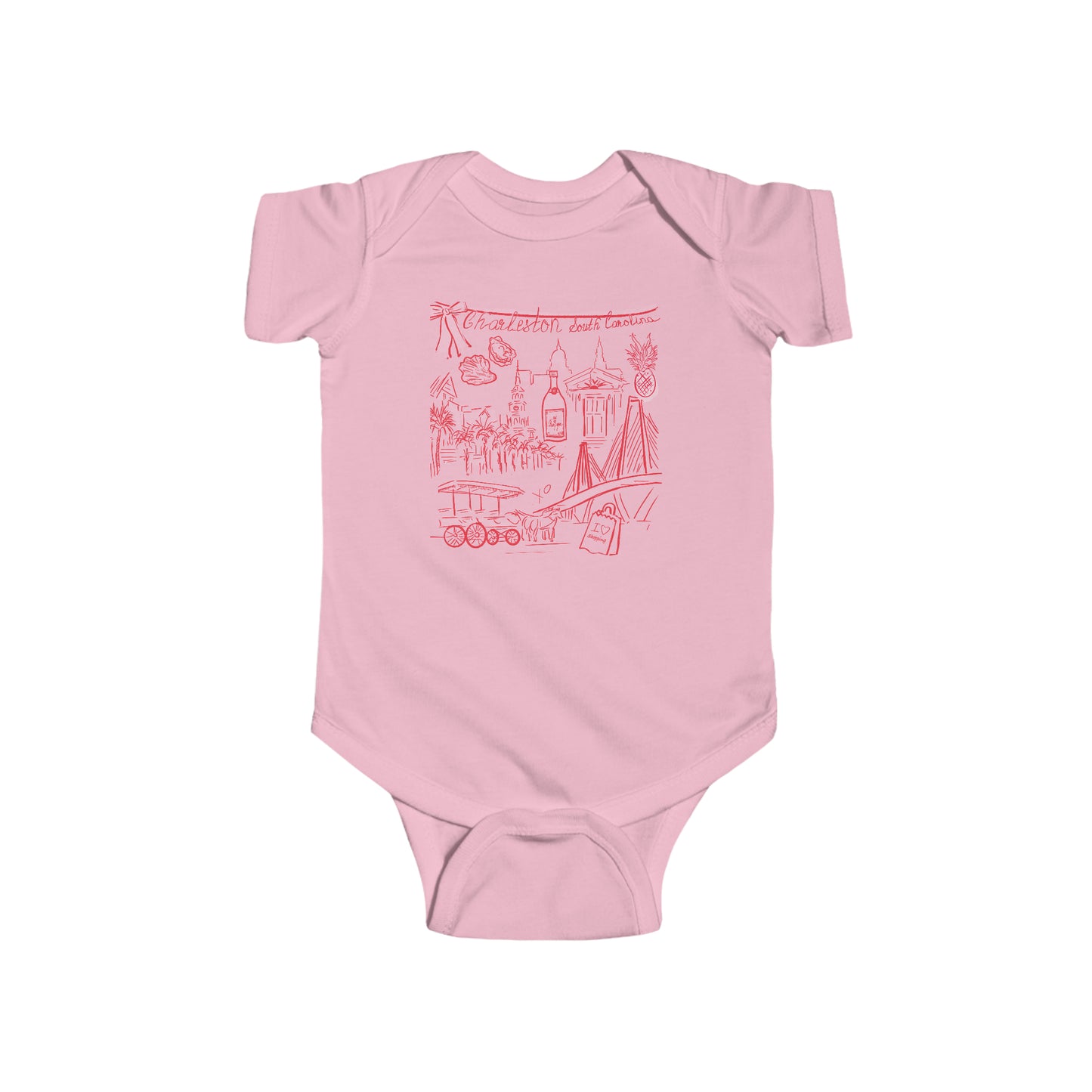 Charleston Baby! Infant Jersey Bodysuit