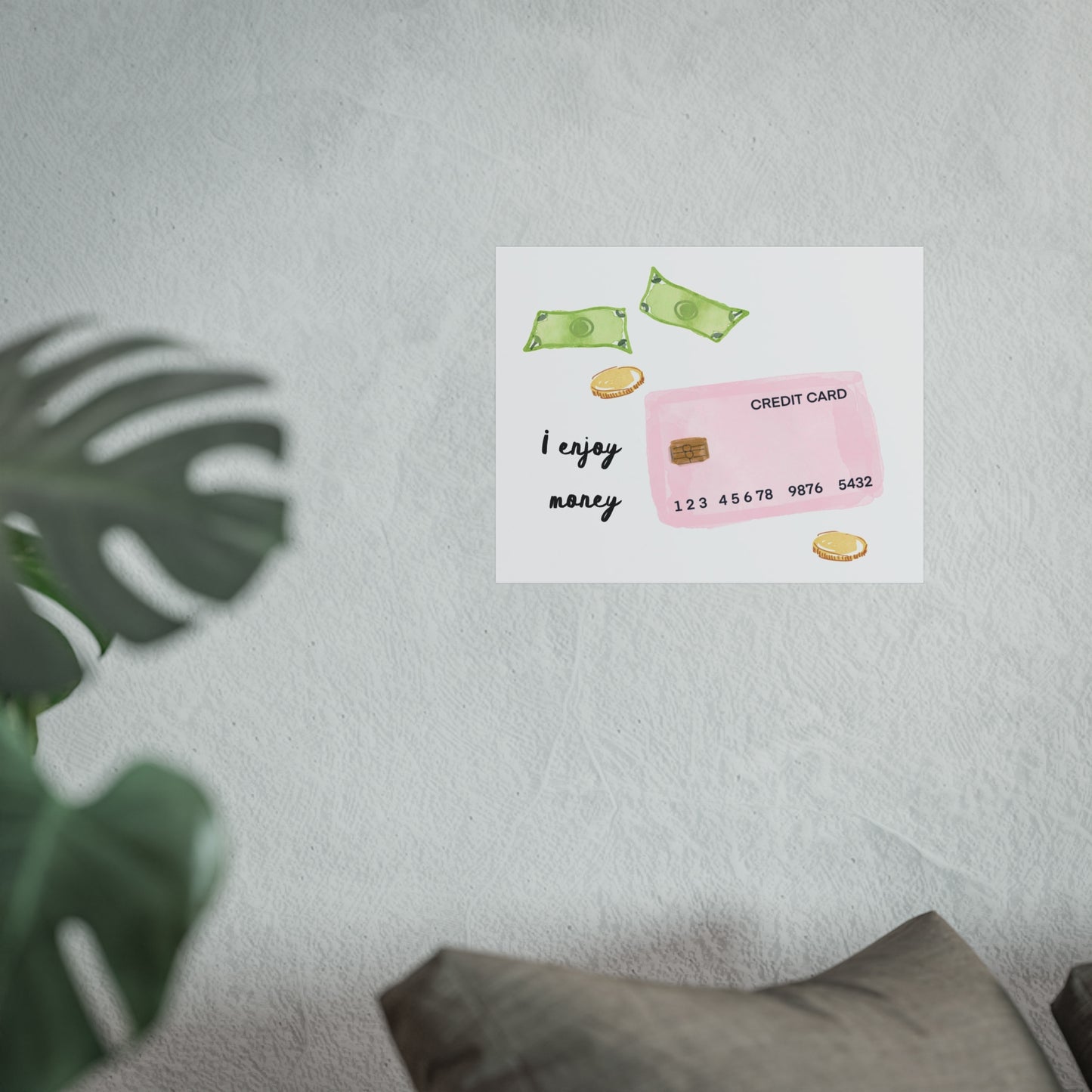 MANIFESTING MONEY- Art Print