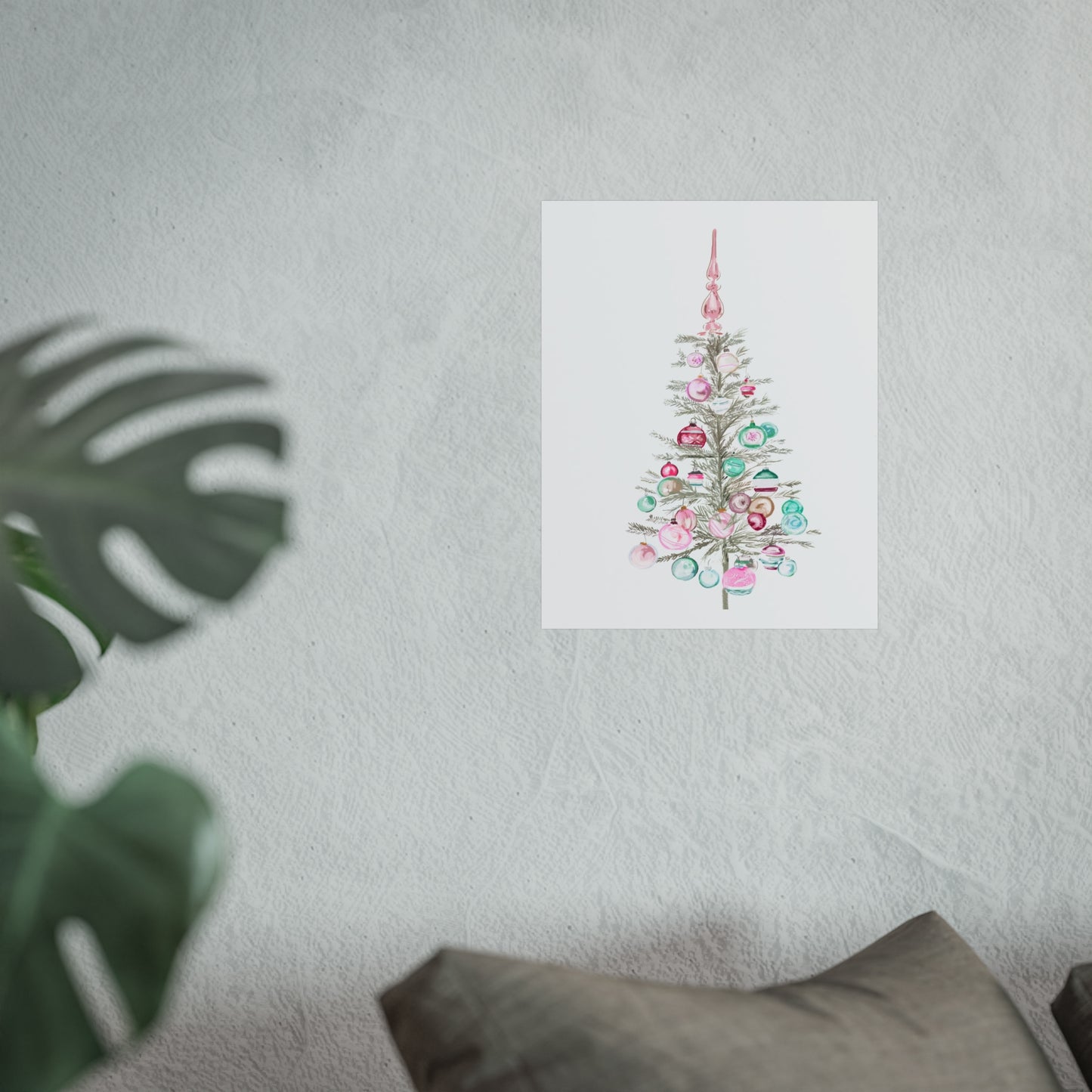 VINTAGE TREE - Art Print