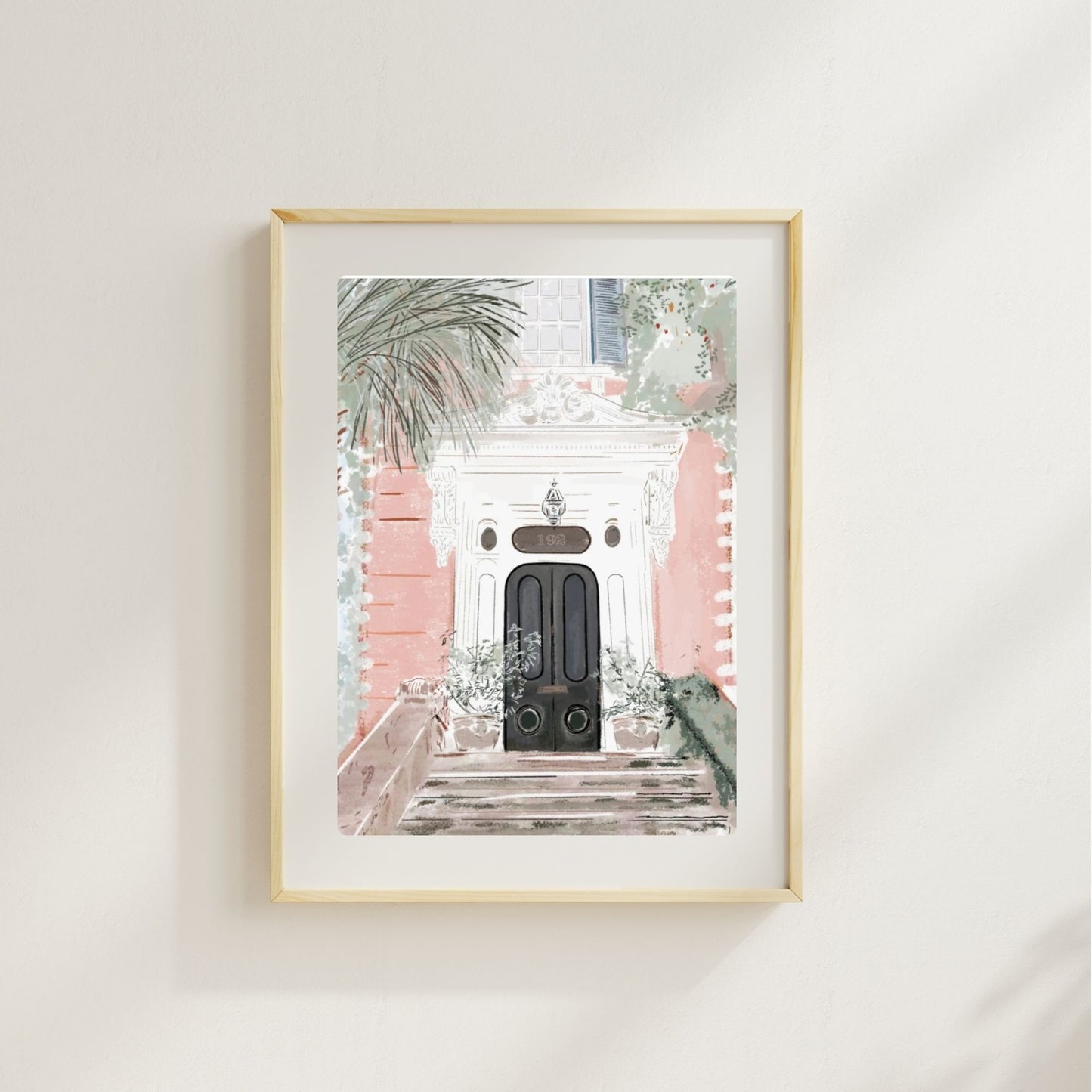 192 BLACK DOOR - Art Print