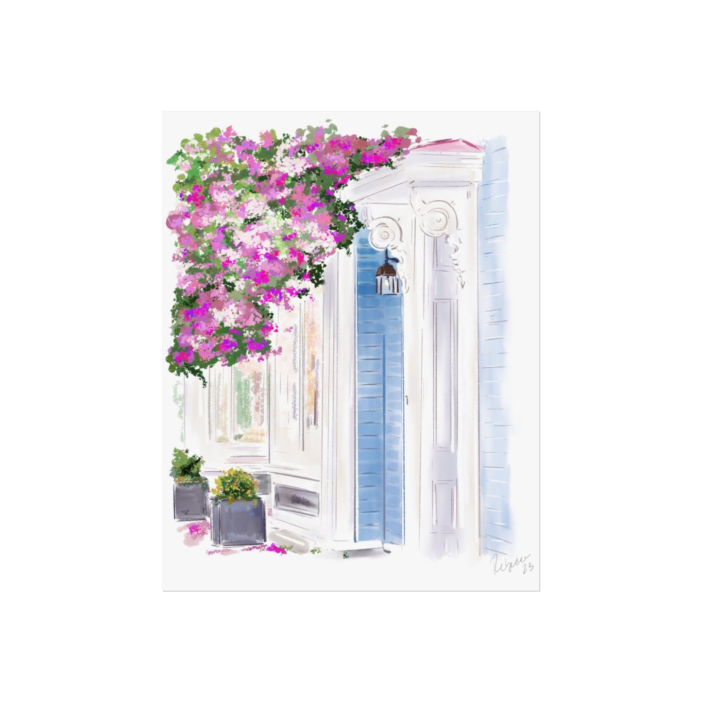 FESTIVAL OF HOUSES & GARDENS - Art Print