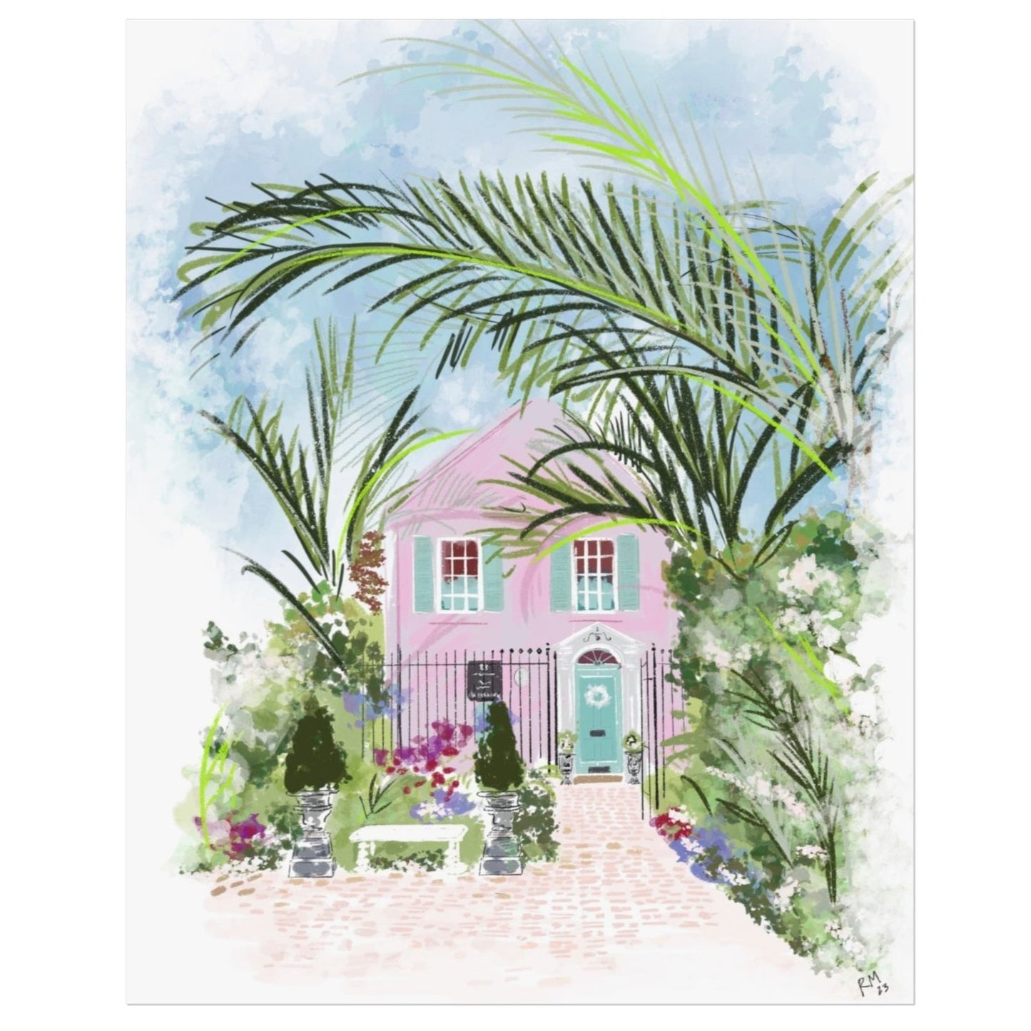 JUNGLE HOUSE - Art Print