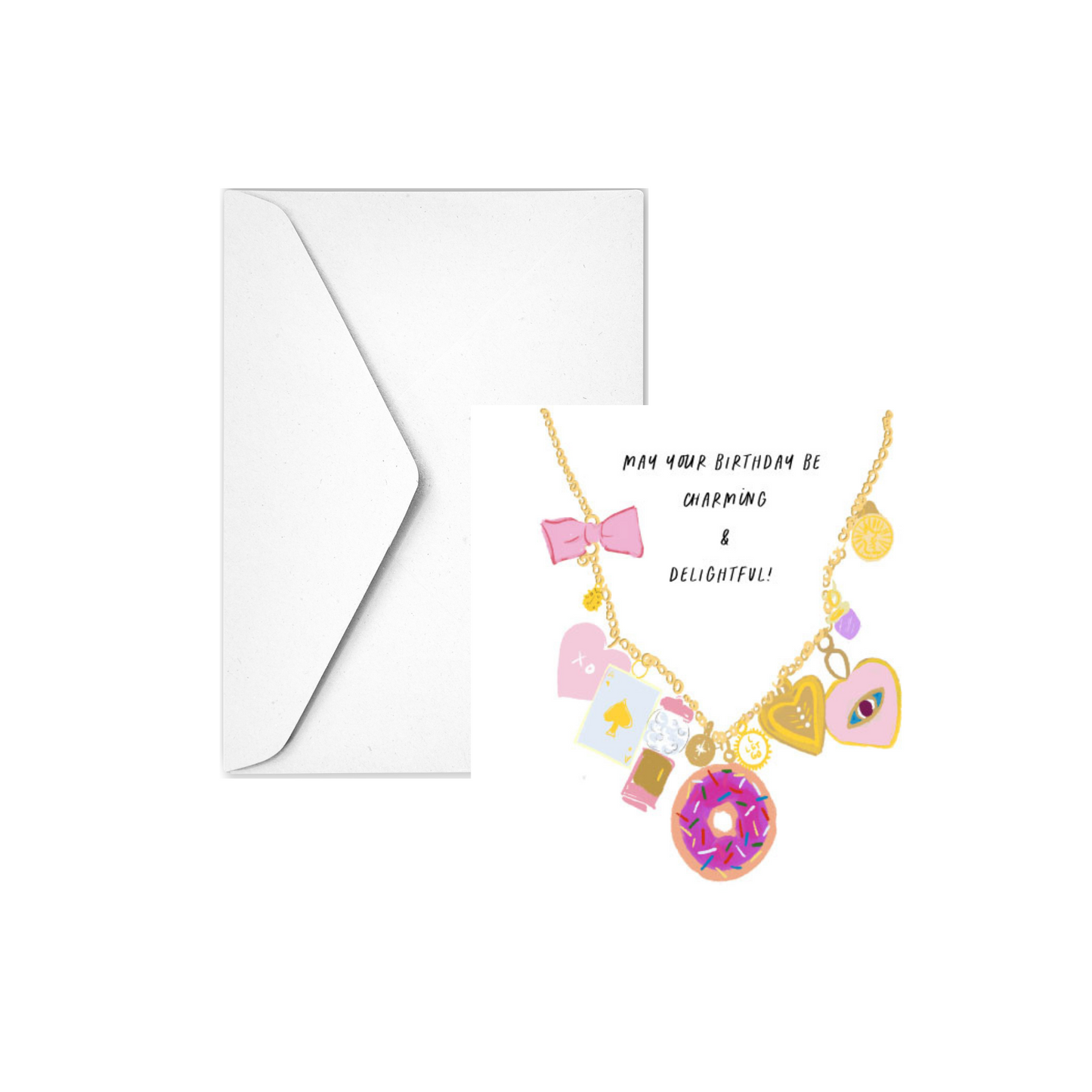 CHARMING & DELIGHTFUL - Note Card