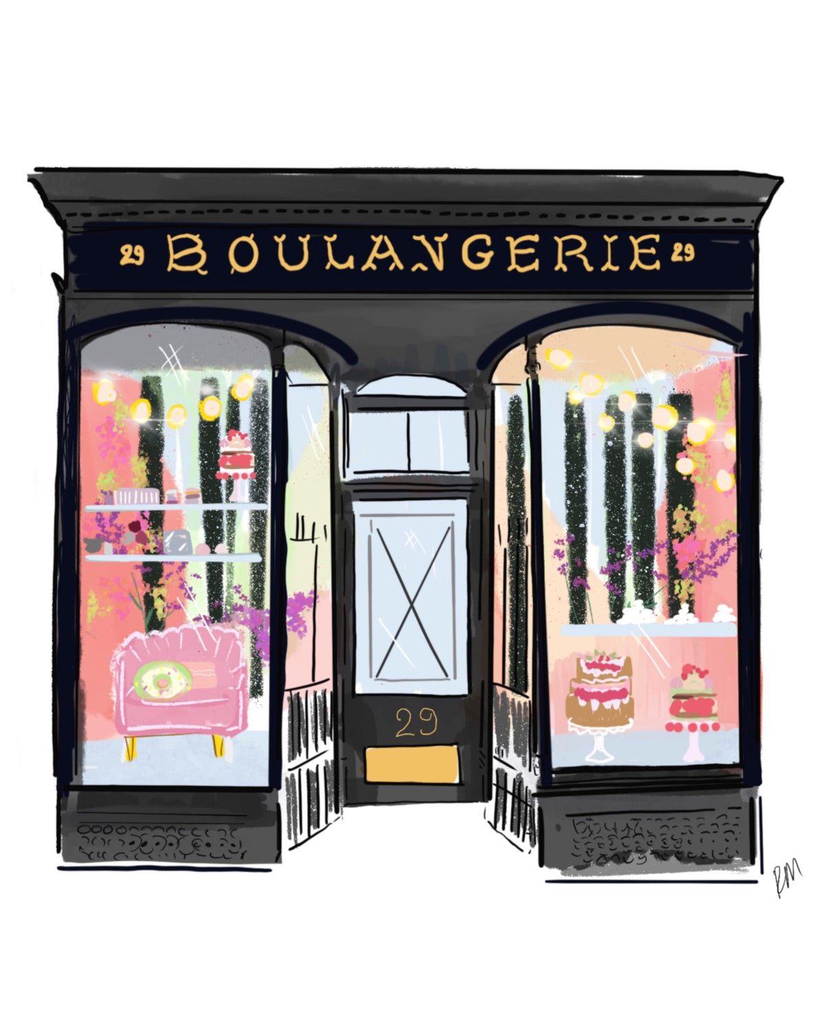 29 BOULANGDE - Art Print