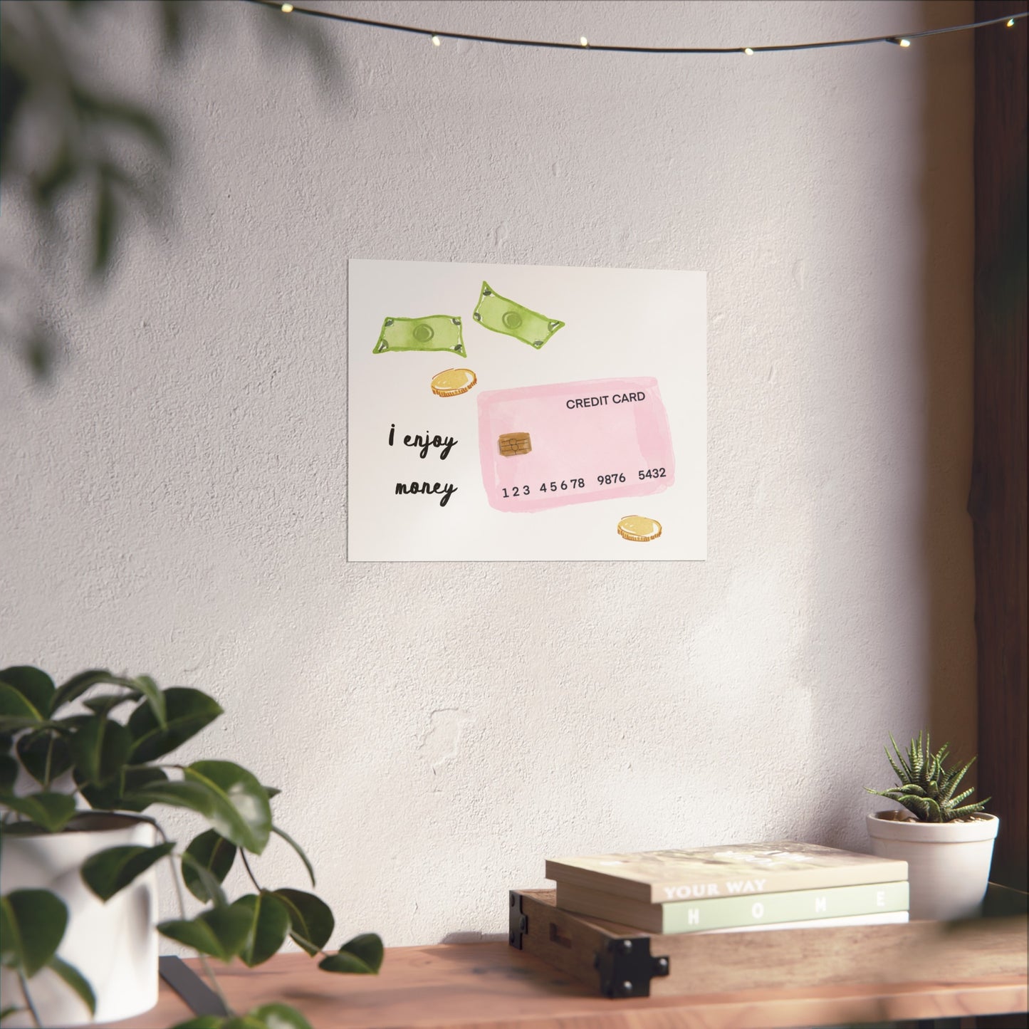 MANIFESTING MONEY- Art Print