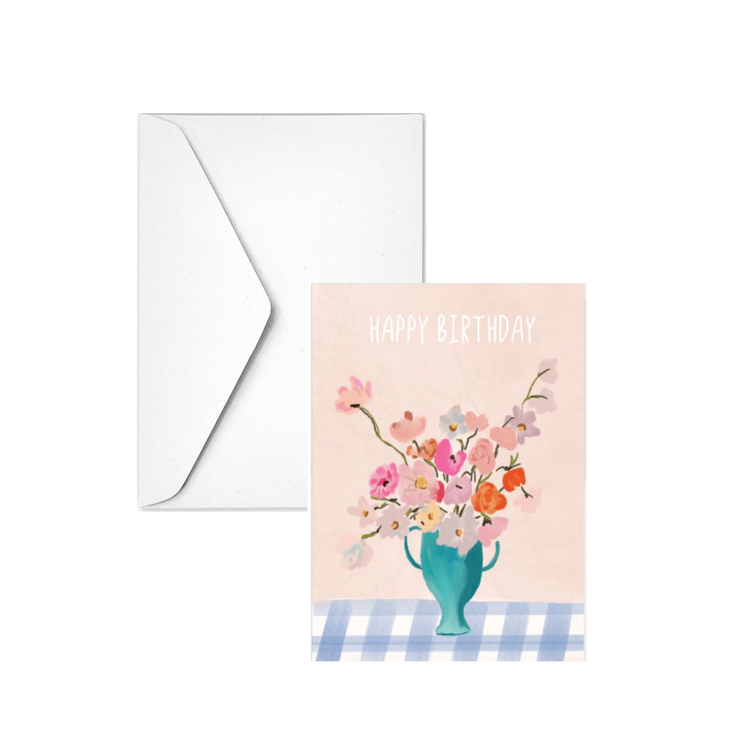 HAPPY BIRTHDAY BOUQUET - Note Card