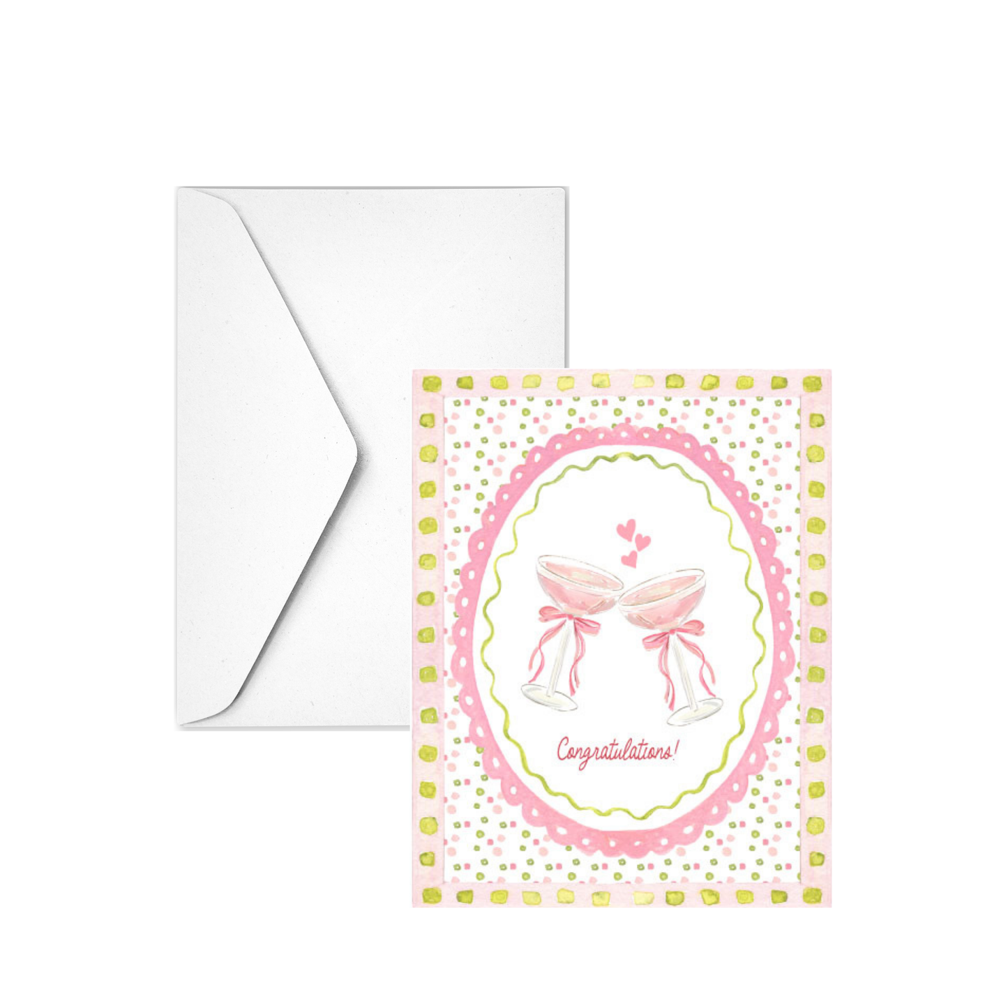 CONGRATULATIONS PINK - Note Card