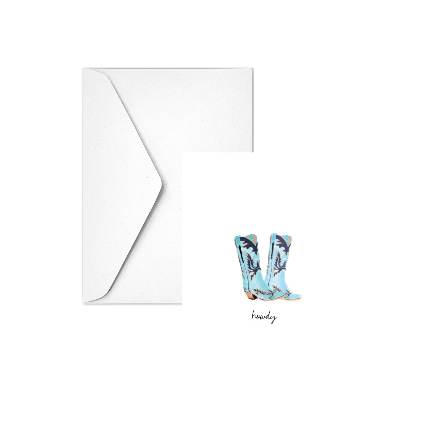 HOWDY - Note Card