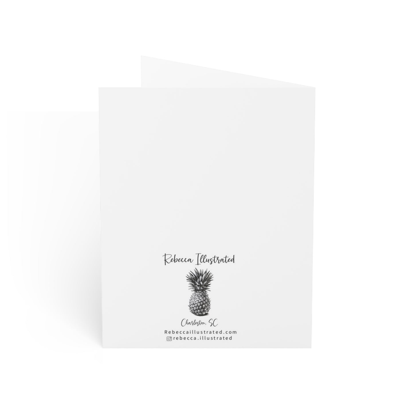 DASHING THROUGH THE MALL - Note Card