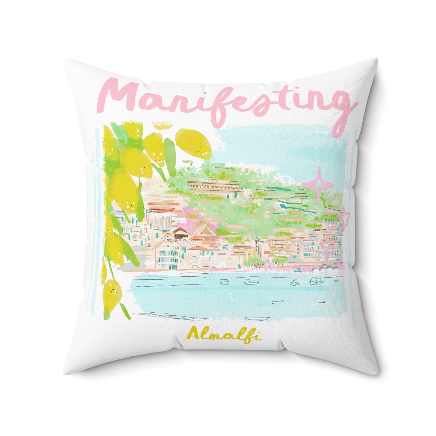 MANIFESTING AMALFI - Pillow