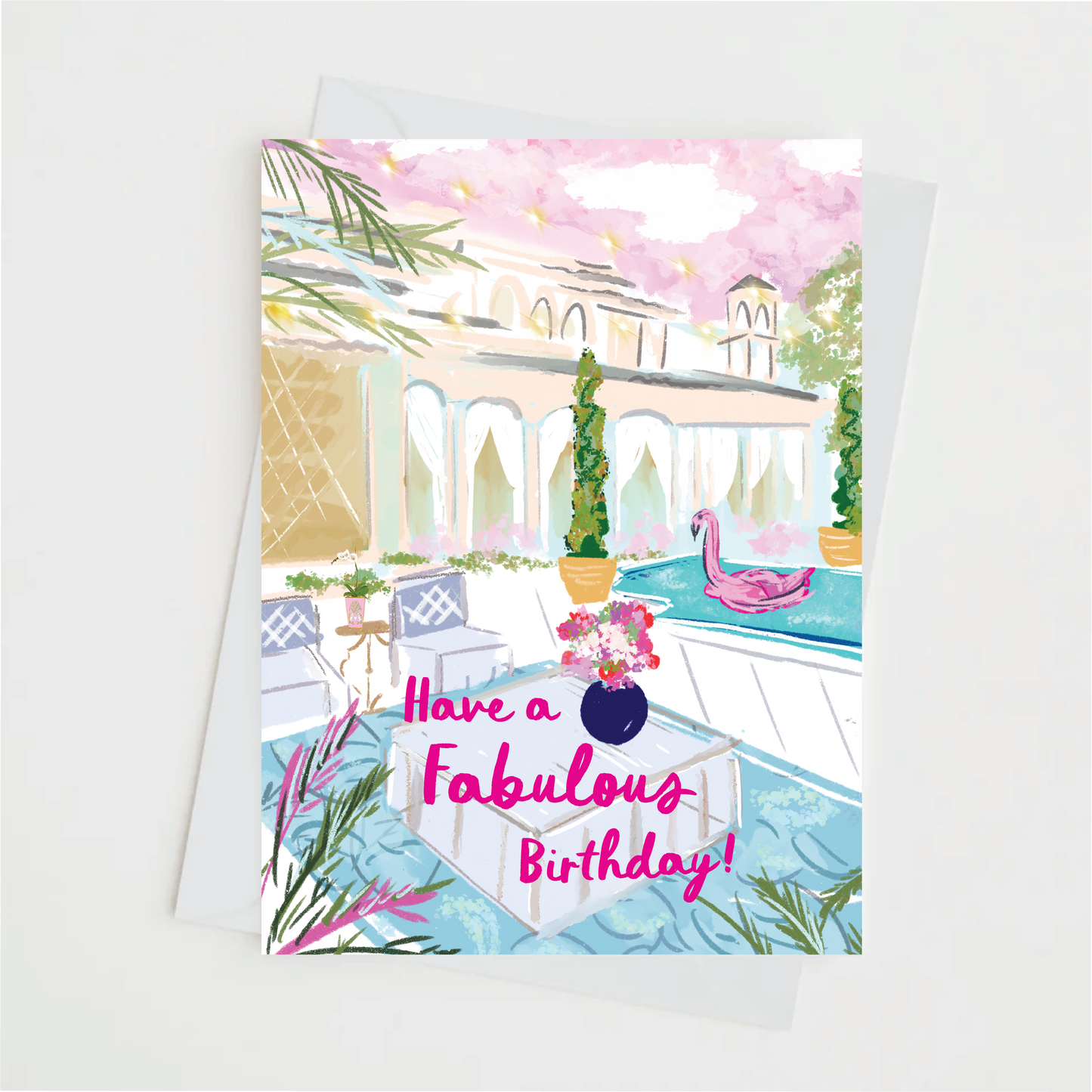 FABULOUS BIRTHDAY - Note Card