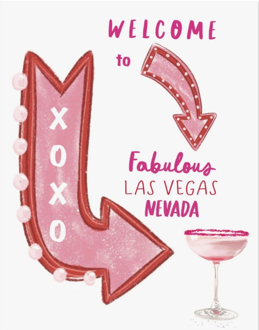 WELCOME TO VEGAS - Art Print