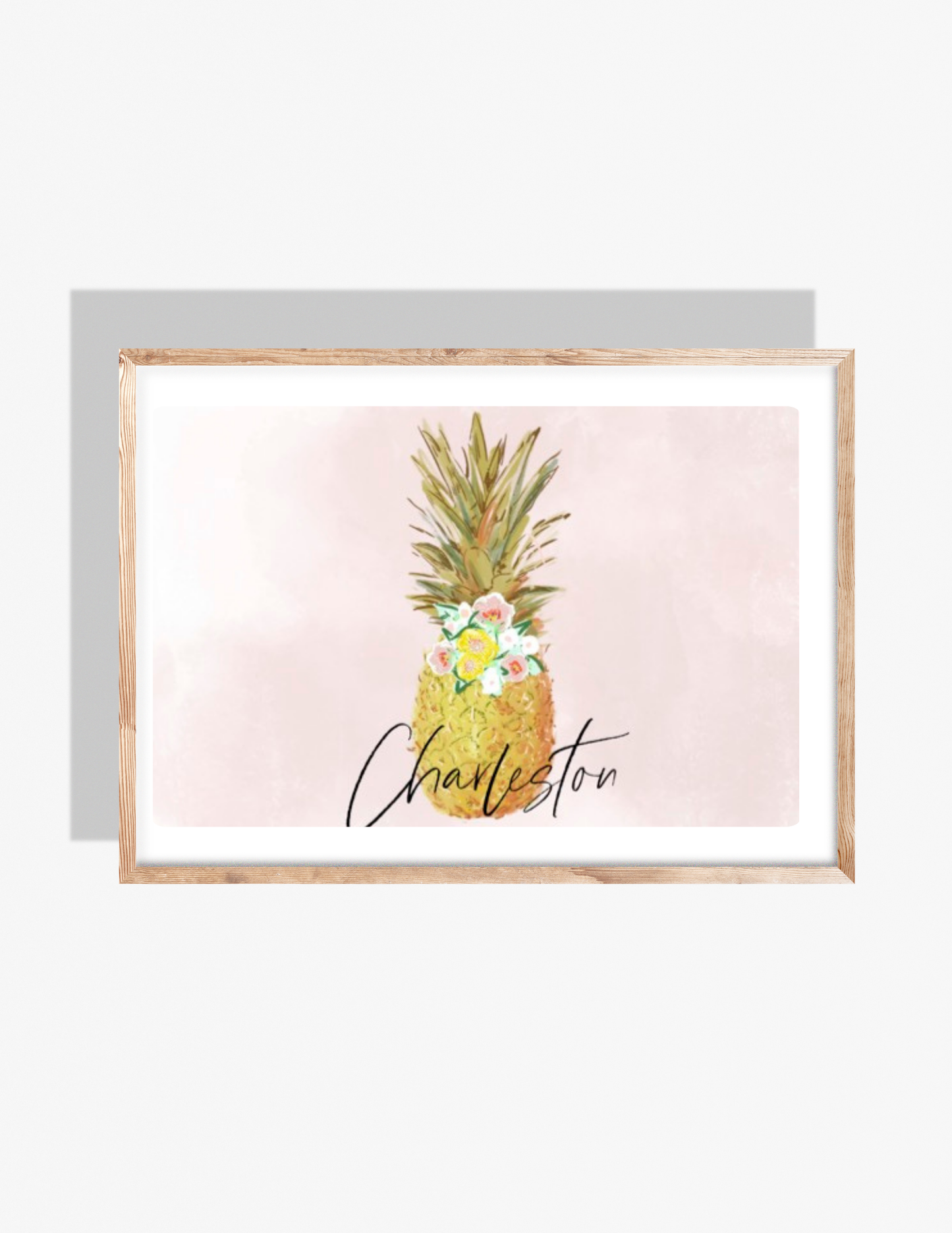 CHARLESTON PINEAPPLE - Art Print