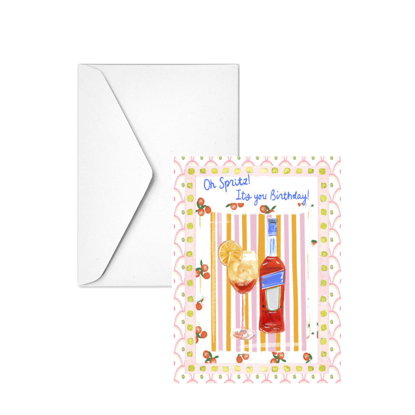 OH SPRITZ, IT'S YOUR BIRTHDAY - Note Card