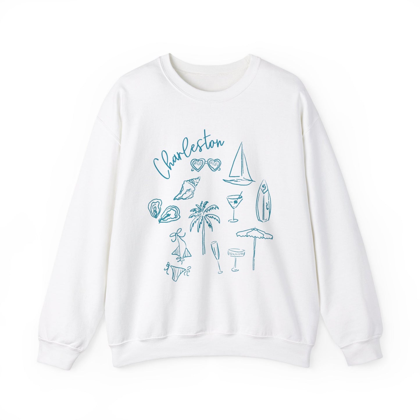 CHARLESTON IN BLUE - Crewneck