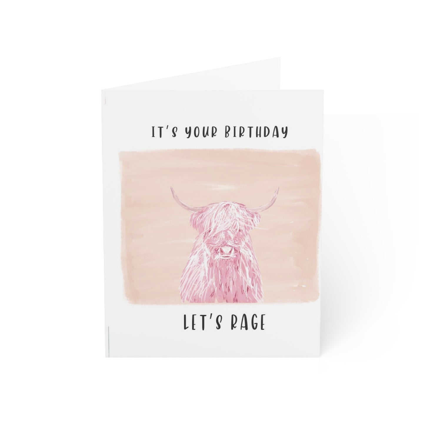 LET'S RAGE - Note Card
