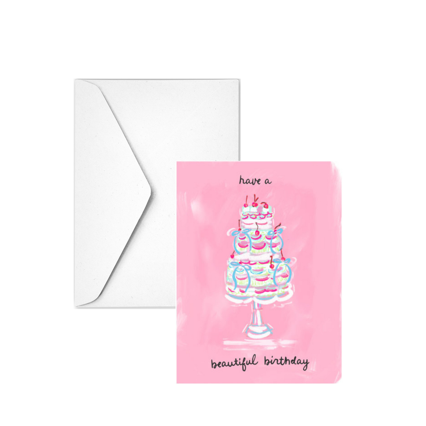 BEAUTIFUL BIRTHDAY - Note Card