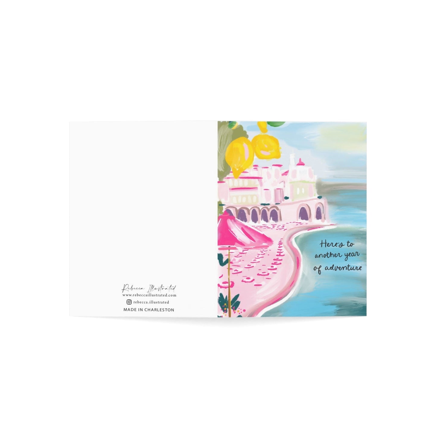 HERE'S TO ANOTHER YEAR OF ADVENTURE - Note Card