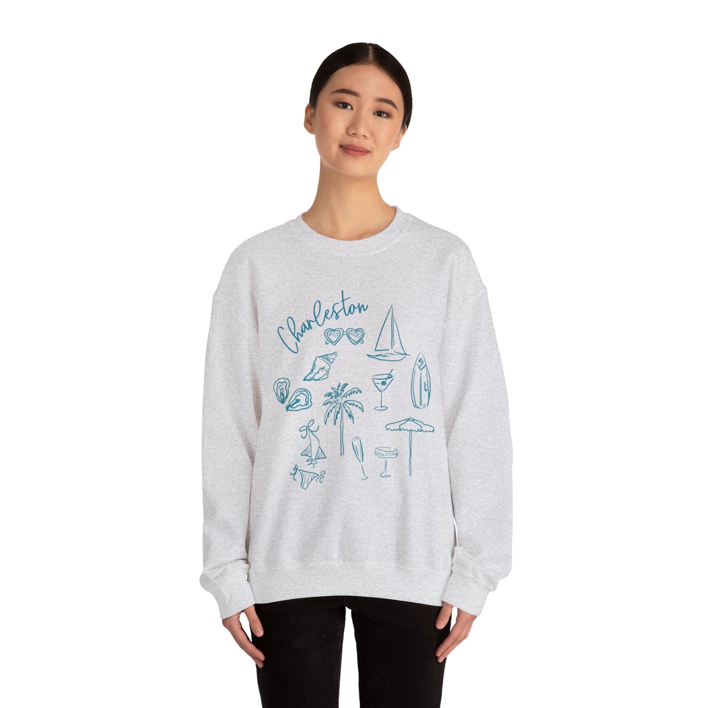 CHARLESTON IN BLUE - Crewneck