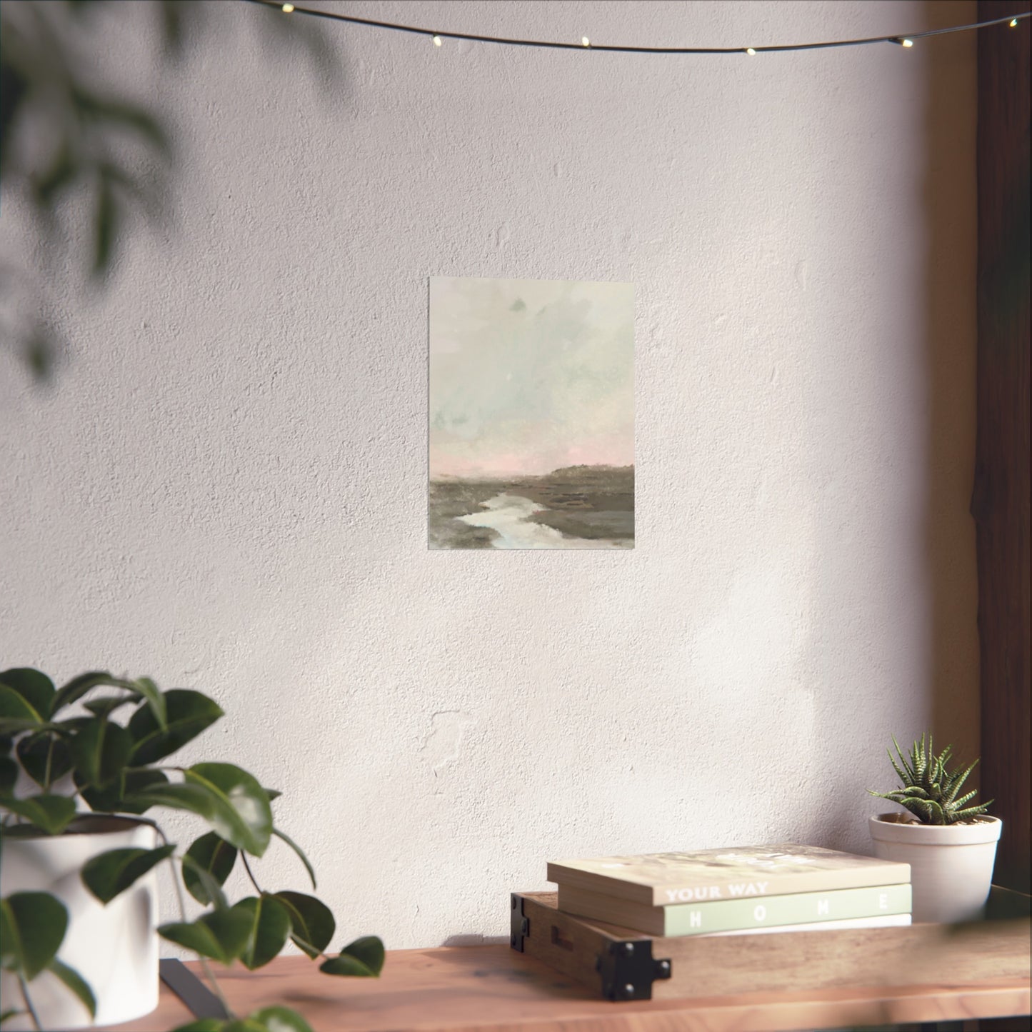 MARSH GOLDEN HOUR - Art Print