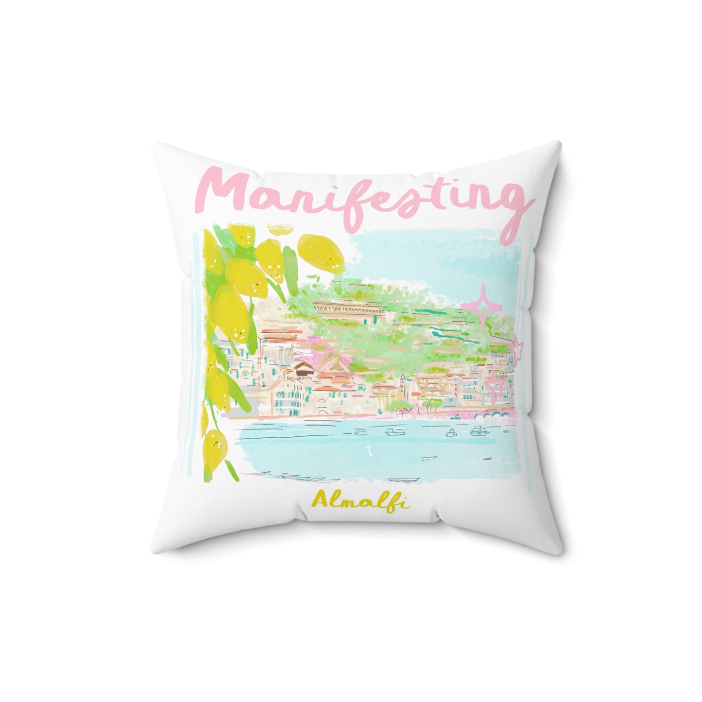 MANIFESTING AMALFI - Pillow