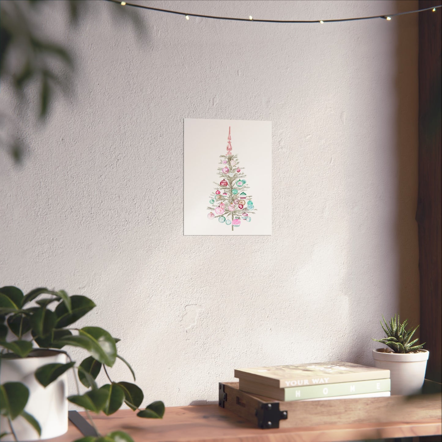 VINTAGE TREE - Art Print